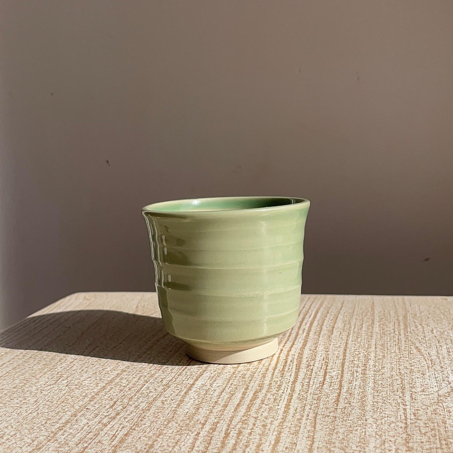green small cup