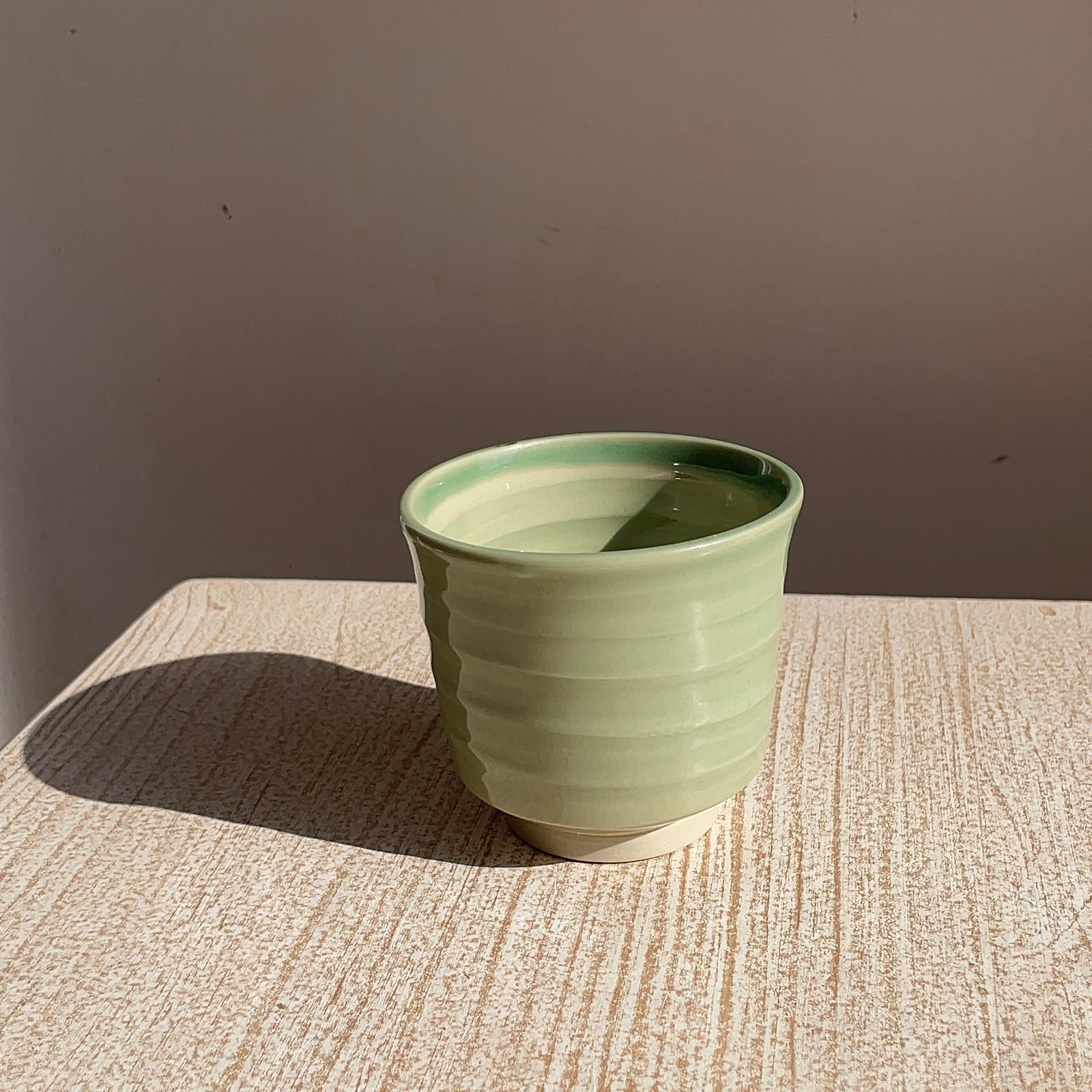 green small cup